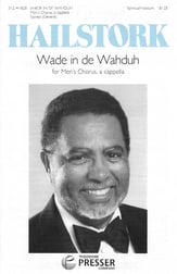 Wade in de Wahduh TB choral sheet music cover